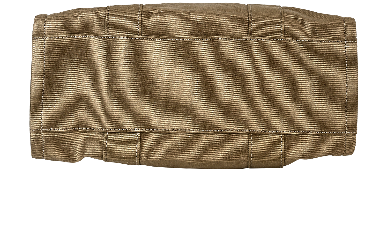 Large The Tote Bag, &pound;190, Handbags, Khaki, Canvas, Top view